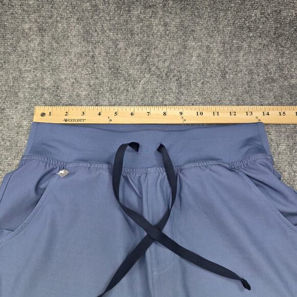 Figs Scrub Pants Womens Small Blue Gray Ombre Jogger Technical Collection Work - Picture 4 of 16